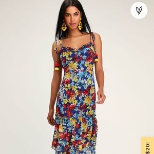 Lulu's floral dress